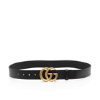 Gucci Leather GG Marmont Belt - Size 36 / 90