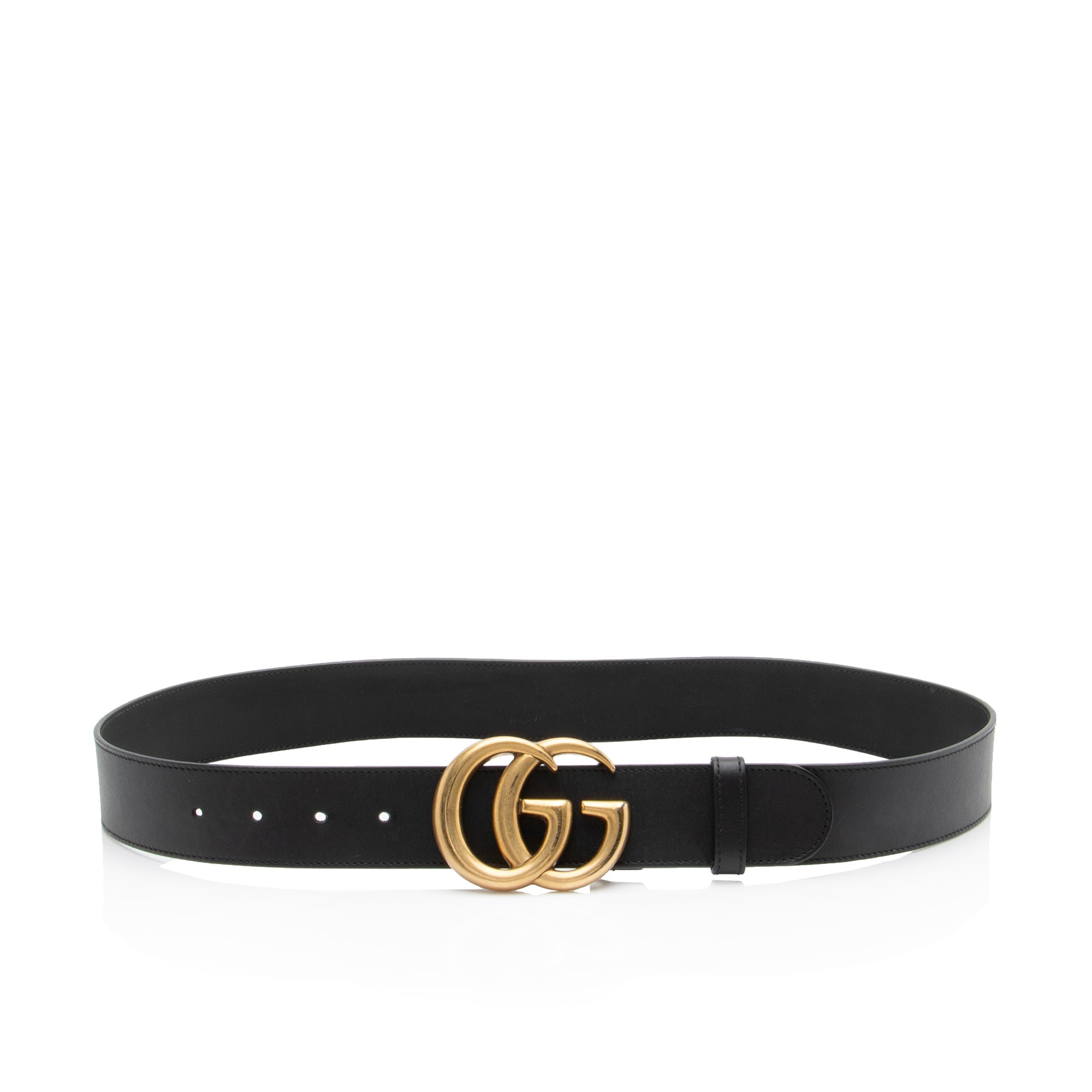 Gucci Leather GG Marmont Belt - Size 36 / 90