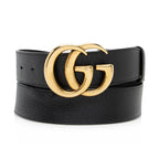 Gucci Leather GG Marmont Belt - Size 38 / 95 (SHF-20700)