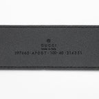 Gucci Leather GG Marmont Belt - Size 40 / 100 (SHF-JwUV3H)