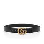 Gucci Leather GG Marmont Belt - Size 40 / 100 (SHF-JwUV3H)