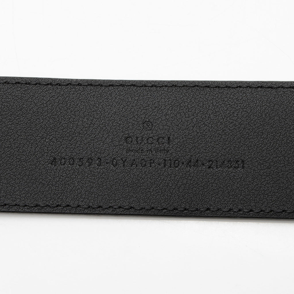 Gucci Leather GG Marmont Belt - Size 44 / 110