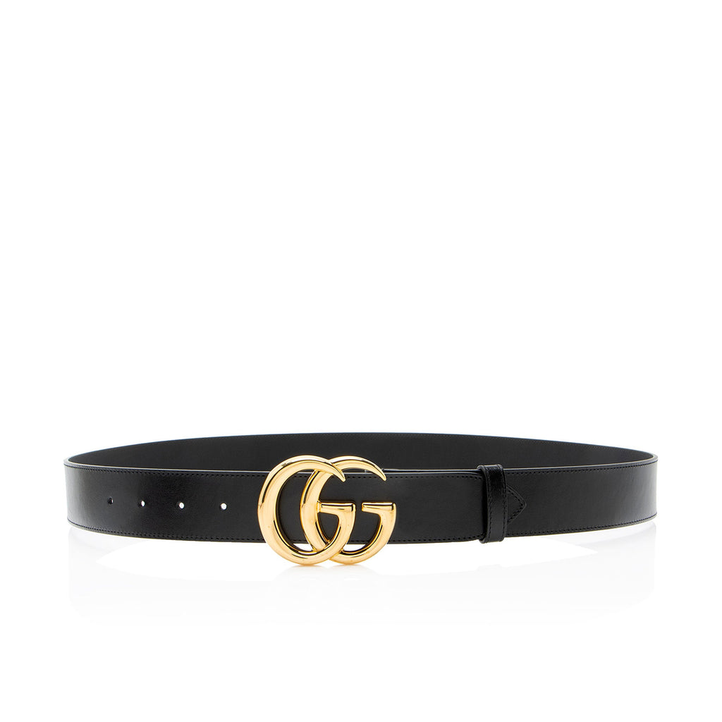 Gucci Leather GG Marmont Belt - Size 44 / 110