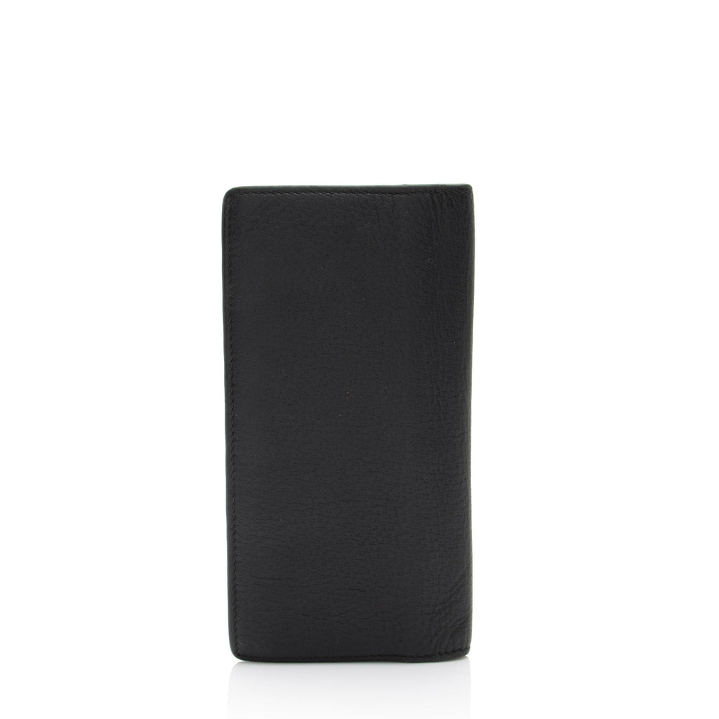 Gucci Leather GG Marmont Bifold Long Wallet (SHF-0QNfI9)