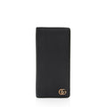 Gucci Leather GG Marmont Bifold Long Wallet (SHF-0QNfI9)