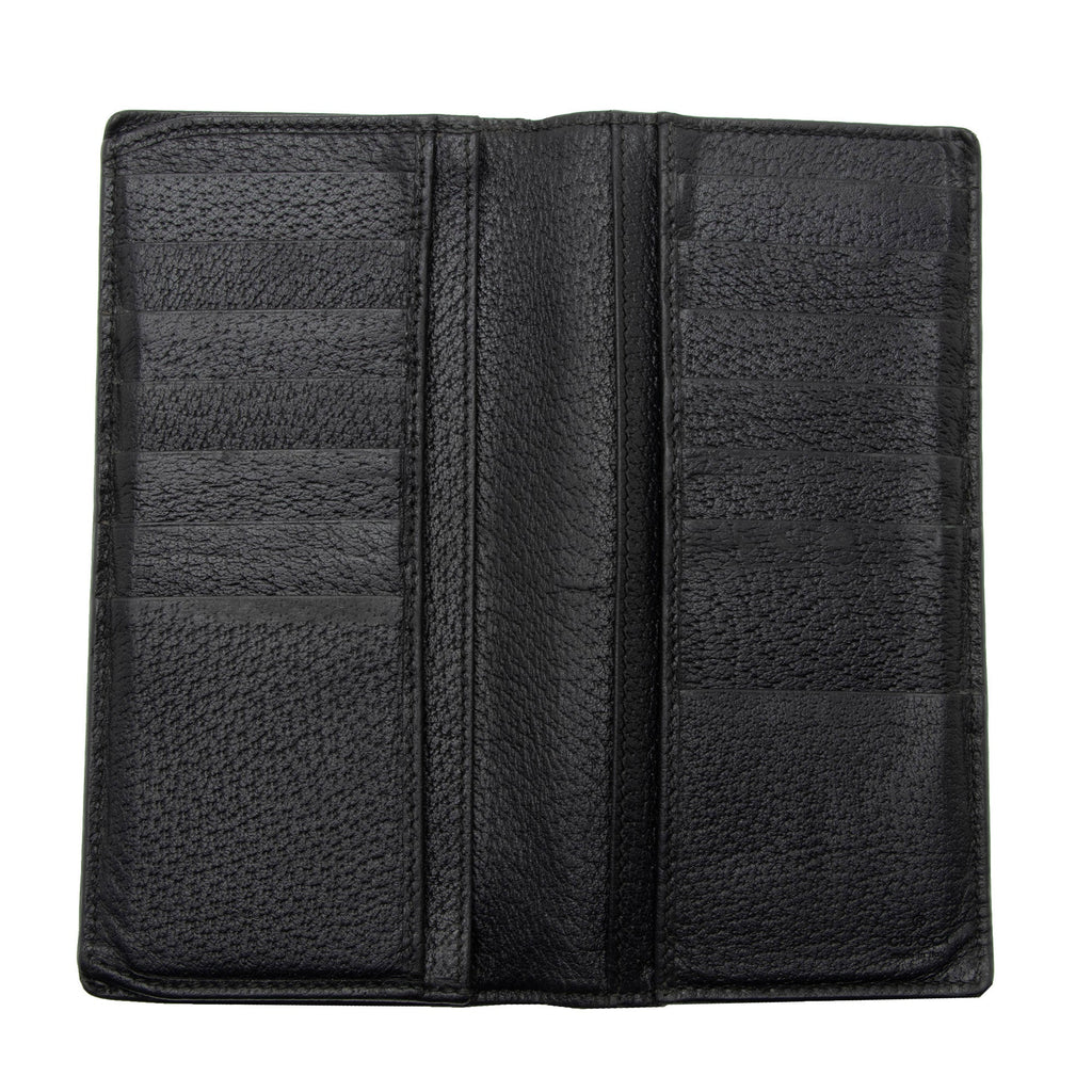 Gucci Leather GG Marmont Bifold Long Wallet (SHF-0QNfI9)