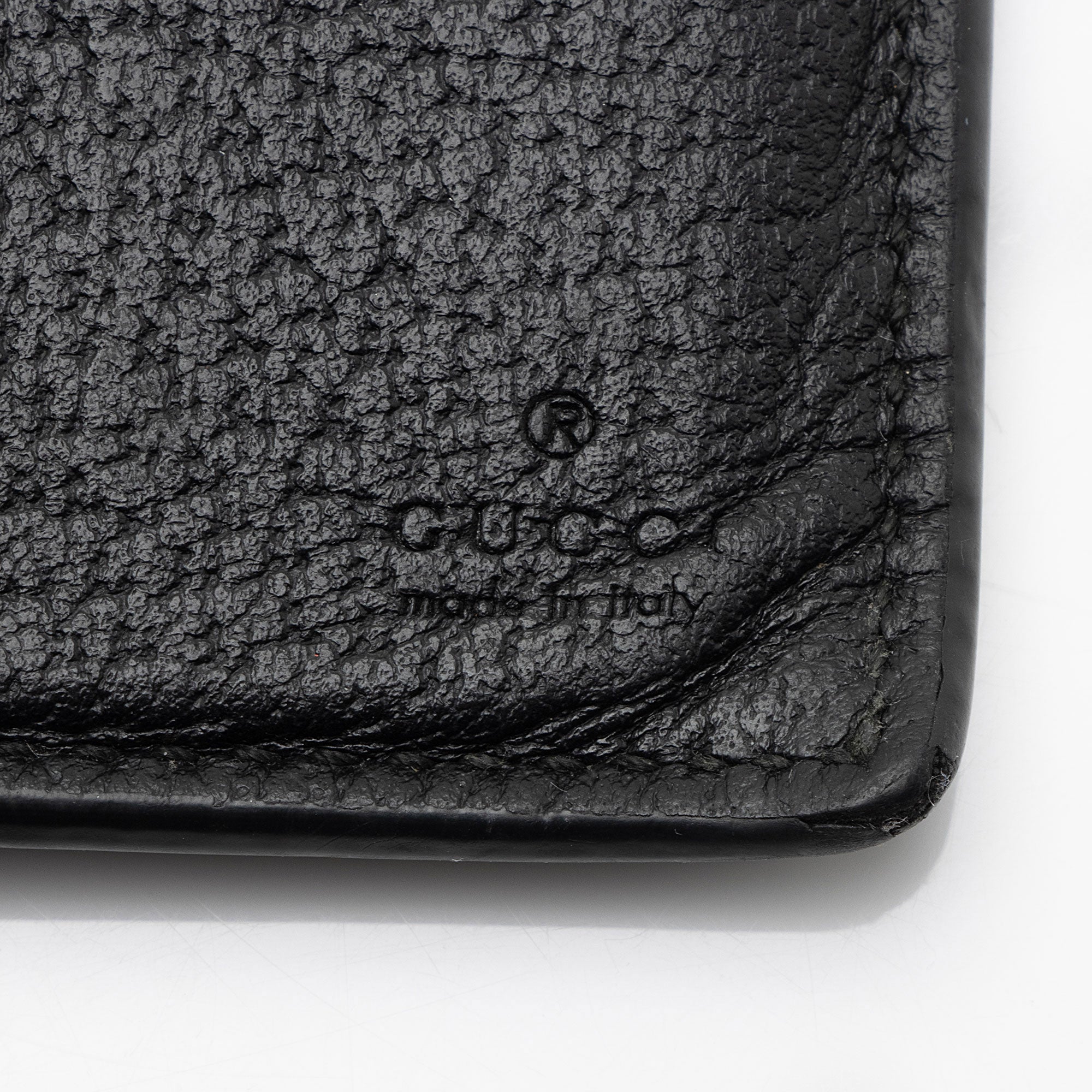 Gucci Leather GG Marmont Bifold Long Wallet (SHF-0QNfI9)