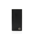 Gucci Leather GG Marmont Bi-Fold Long Wallet (SHF-JufLVc)
