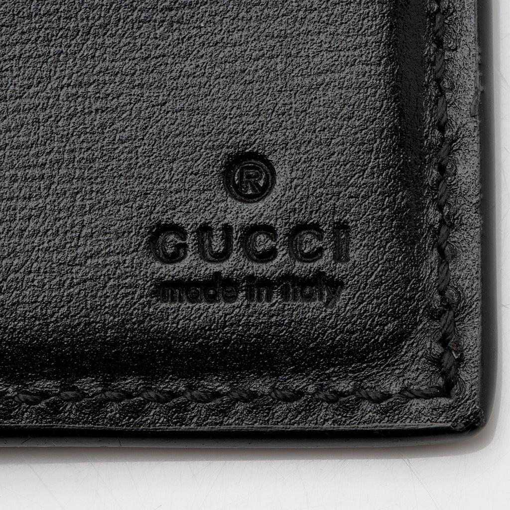 Gucci Leather GG Marmont Bifold Wallet (SHF-bXQrqH)