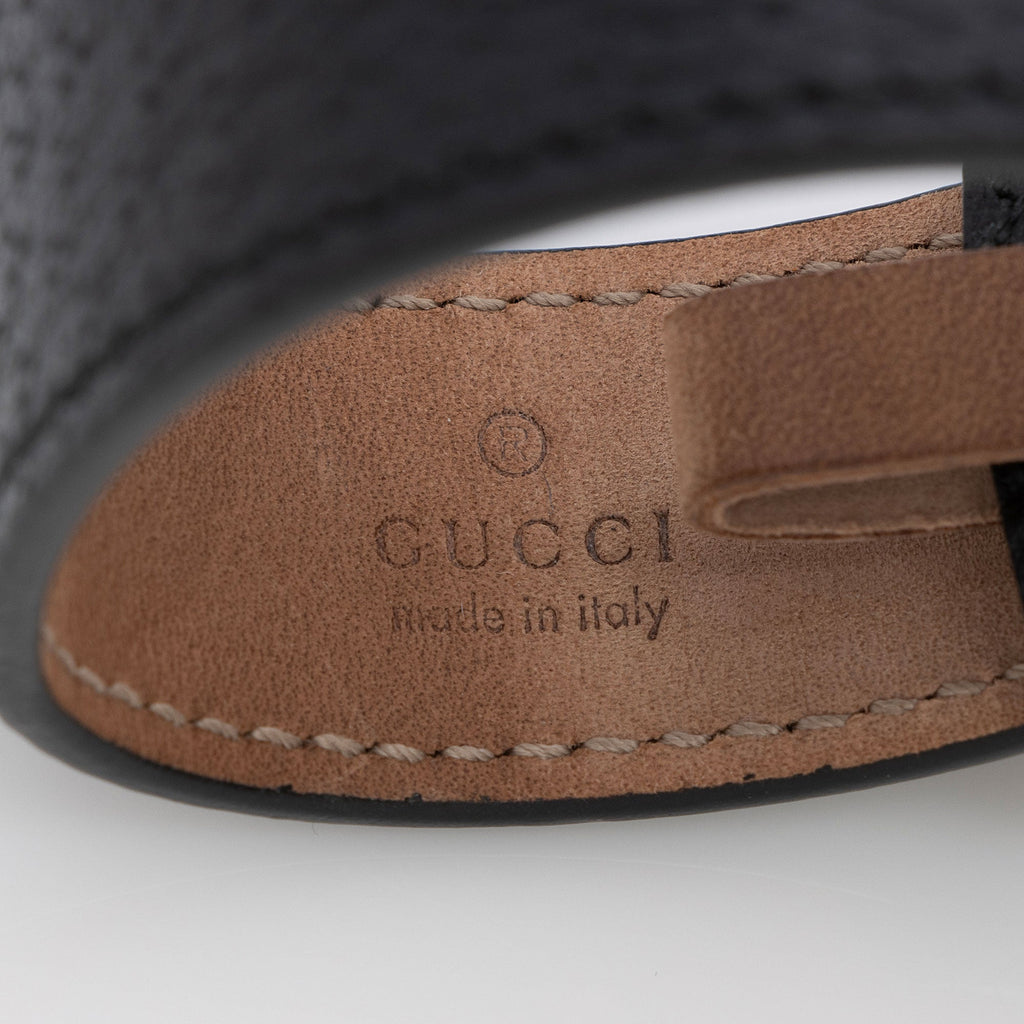 Gucci Leather GG Marmont Bracelet
