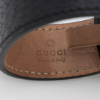 Gucci Leather GG Marmont Bracelet
