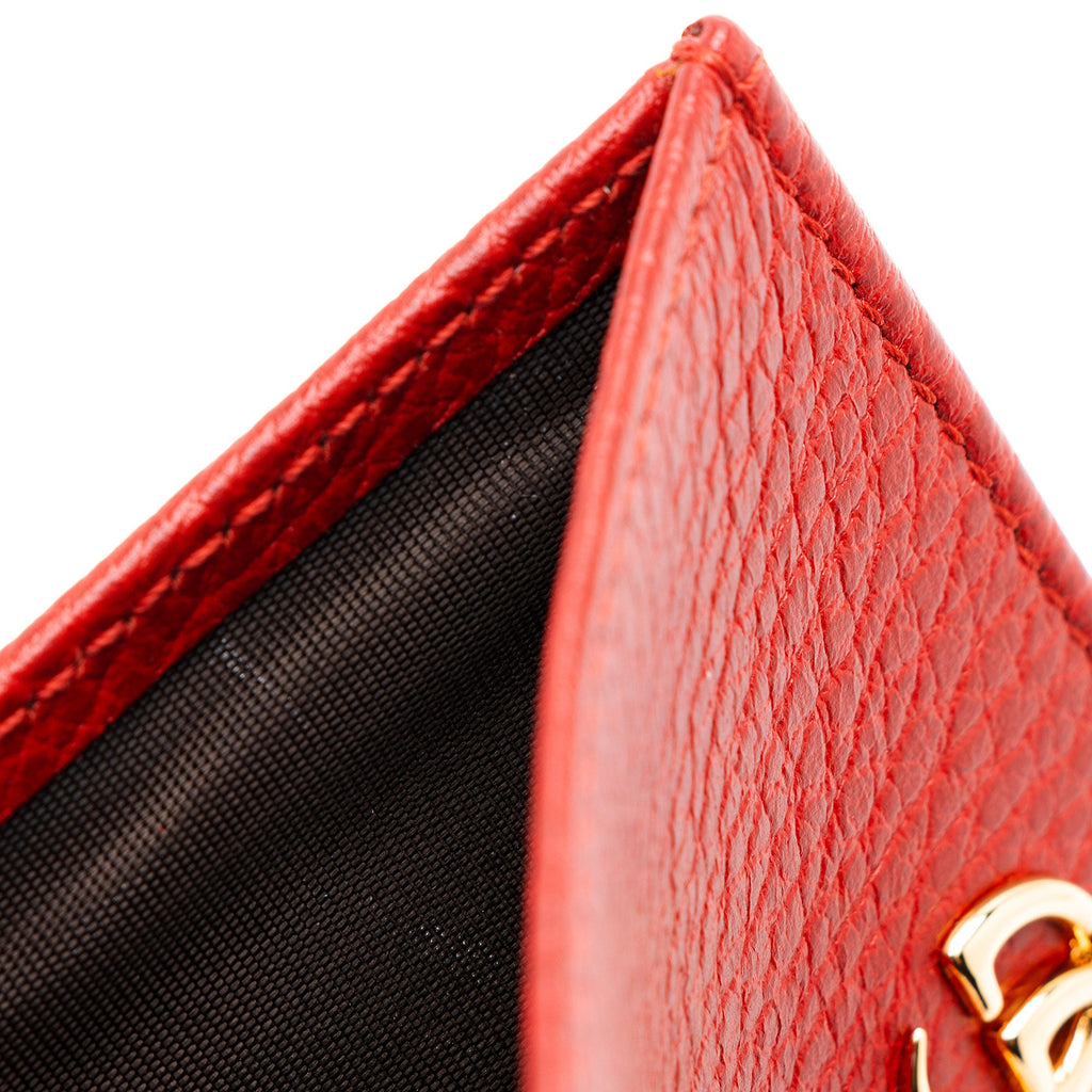 Gucci Leather GG Marmont Card Case Wallet (SHF-S4ROsJ)