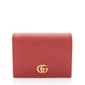 Gucci Leather GG Marmont Card Case Wallet (SHF-S4ROsJ)
