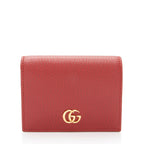 Gucci Leather GG Marmont Card Case Wallet (SHF-S4ROsJ)