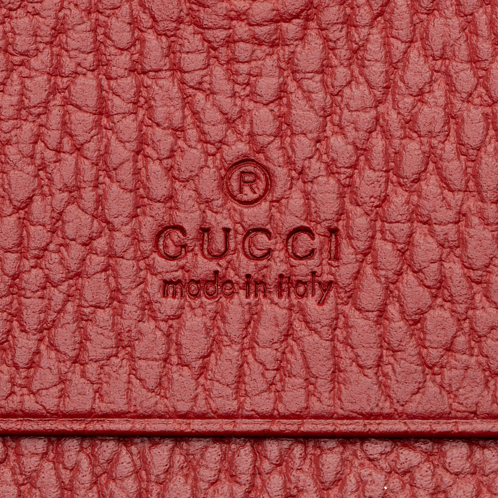 Gucci Leather GG Marmont Card Case Wallet (SHF-S4ROsJ)
