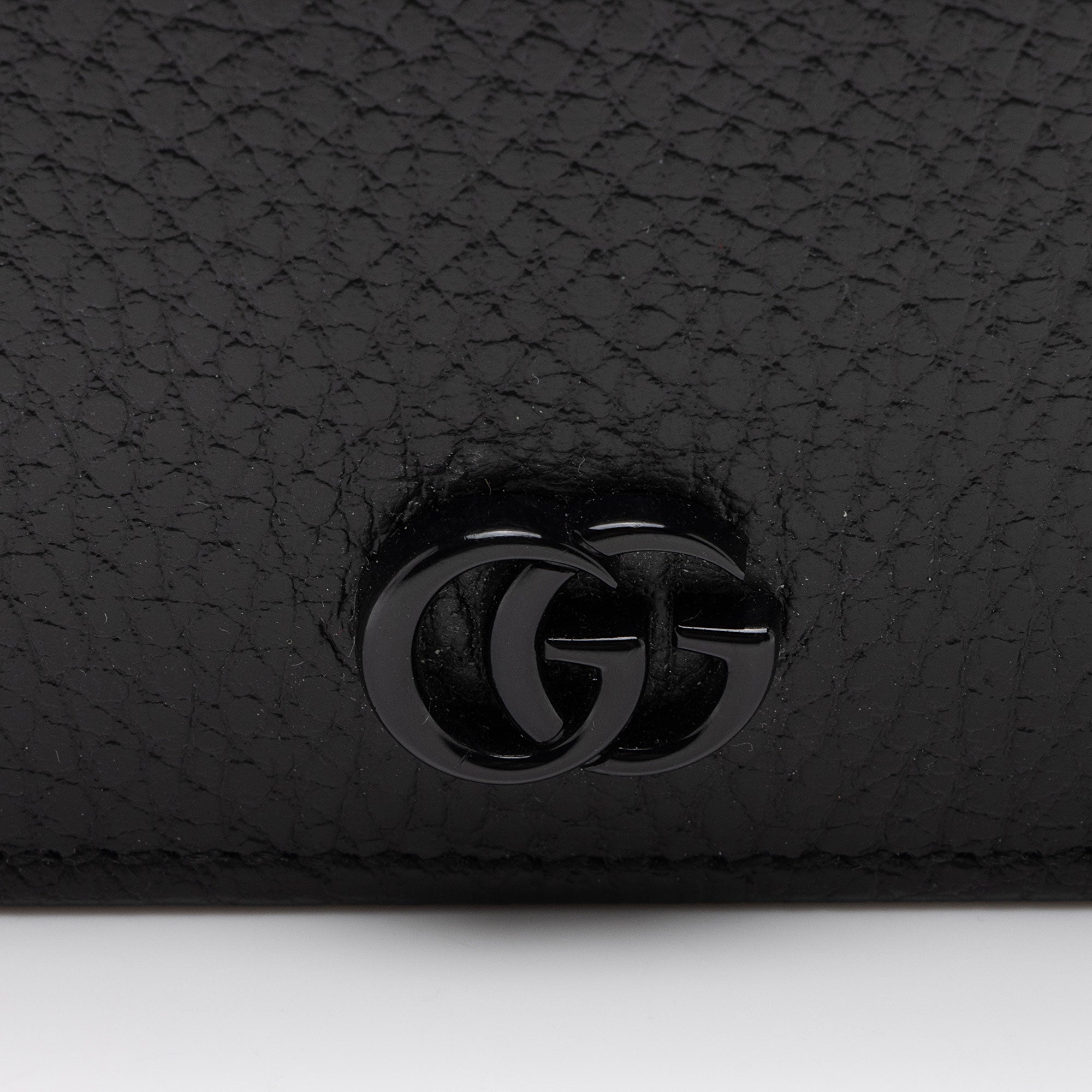 Gucci Leather GG Marmont Card Case Wallet (SHF-KL3ZvF)