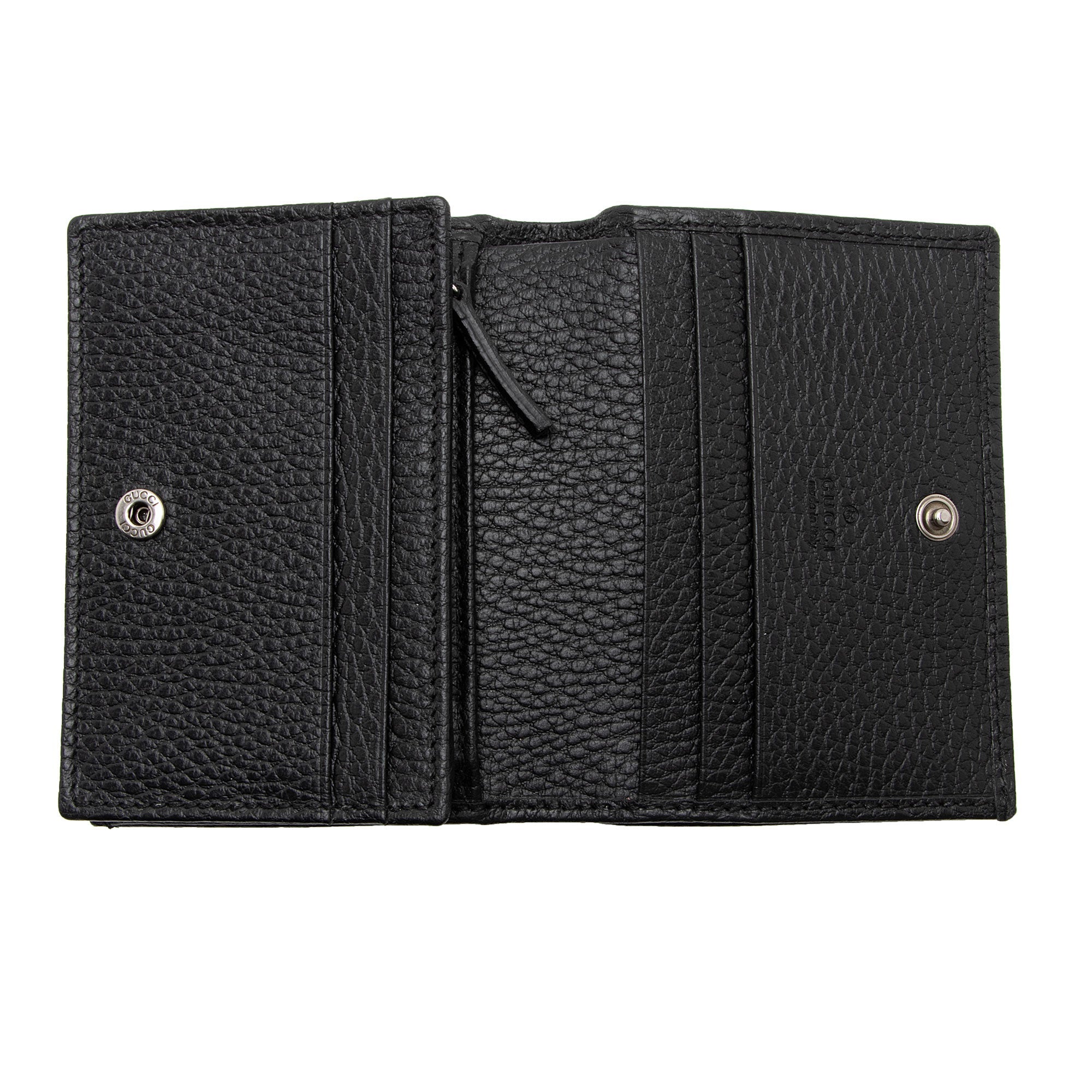 Gucci Leather GG Marmont Card Case Wallet (SHF-KL3ZvF)