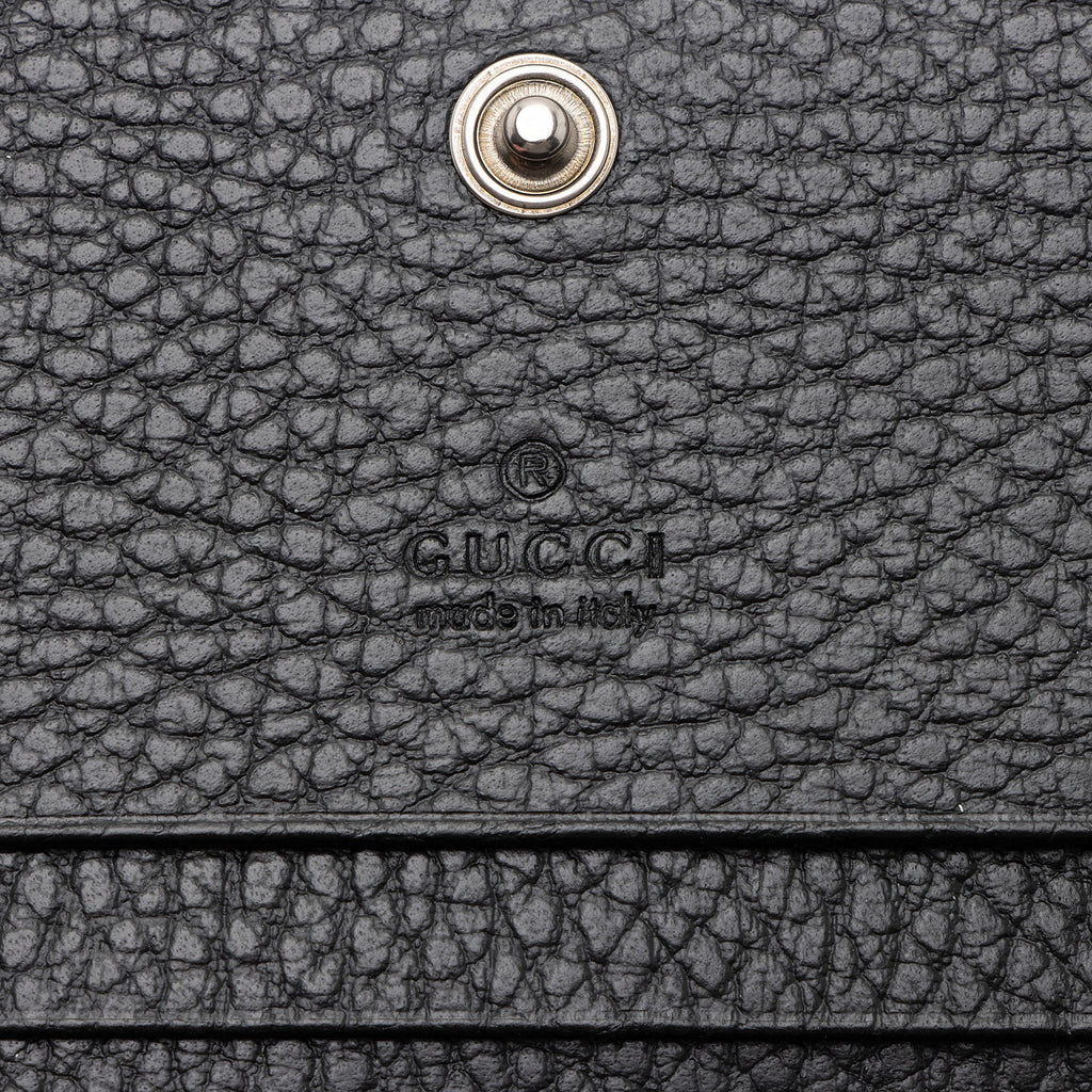 Gucci Leather GG Marmont Card Case Wallet (SHF-KL3ZvF)