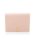 Gucci Leather GG Marmont Card Case (SHF-6RLRCz)