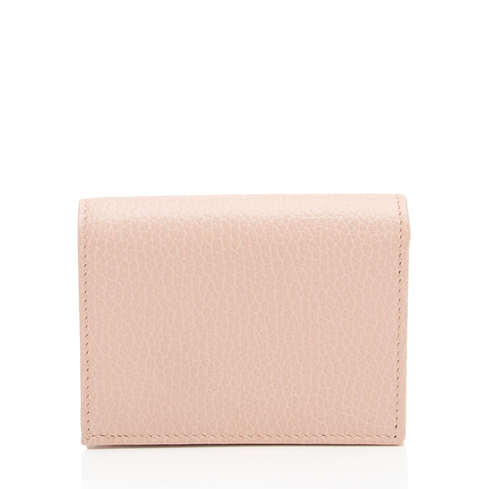 Gucci Leather GG Marmont Card Case