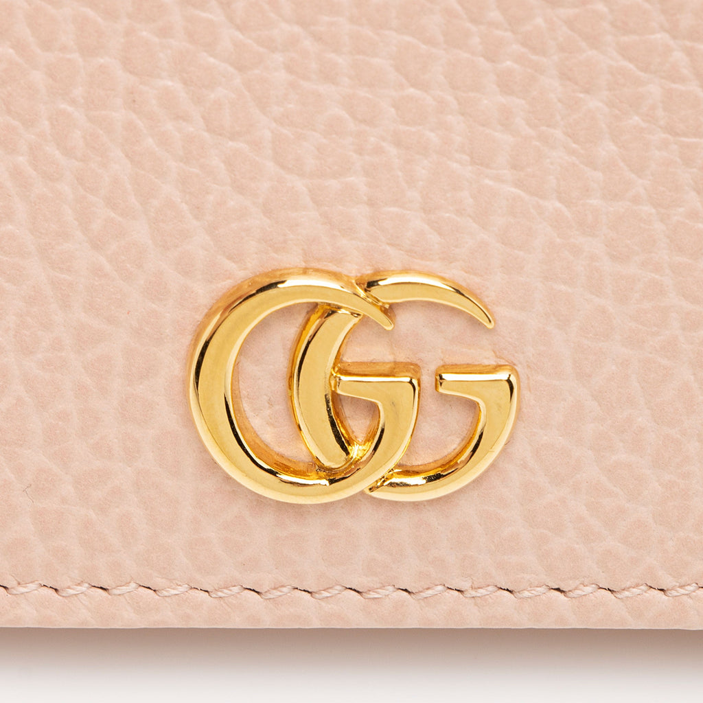 Gucci Leather GG Marmont Card Case