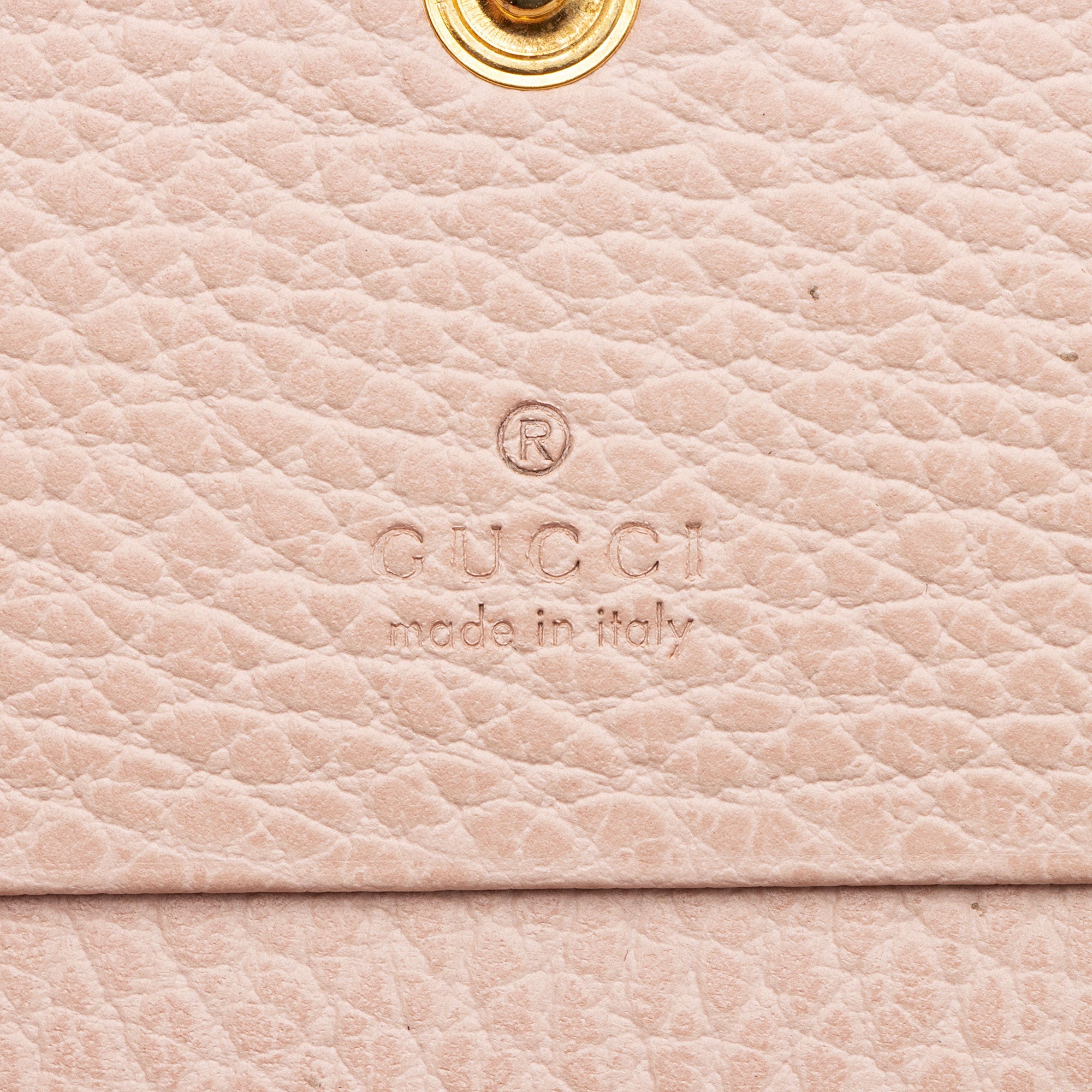 Gucci Leather GG Marmont Card Case