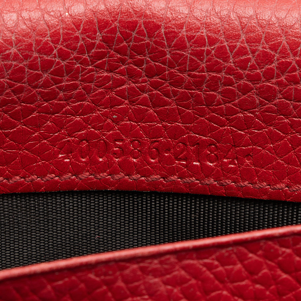 Gucci Leather GG Marmont Continental Wallet