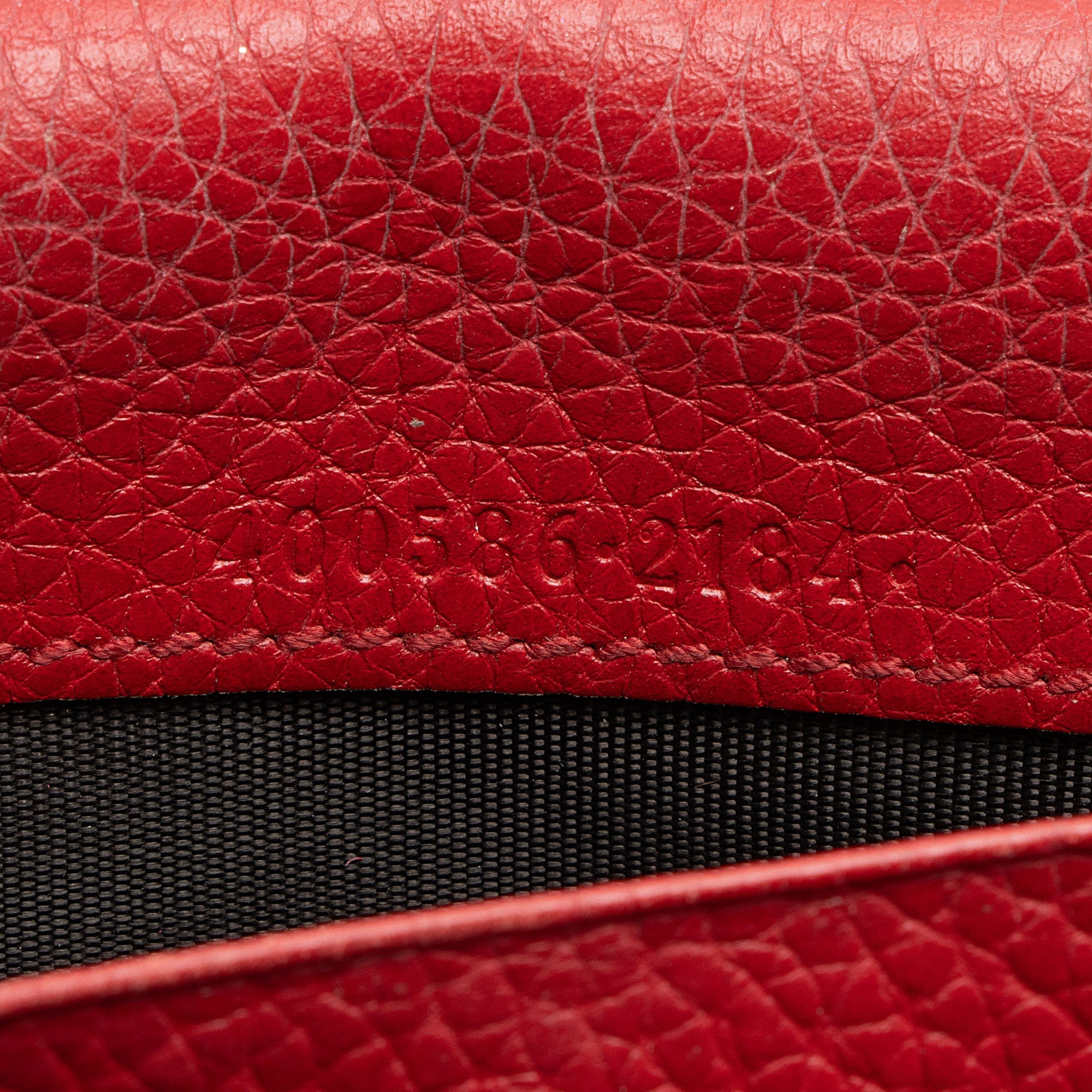 Gucci Leather GG Marmont Continental Wallet
