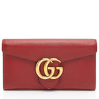 Gucci Leather GG Marmont Continental Wallet