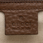 Gucci Leather GG Marmont Large Shoulder Bag (SHF-23096)