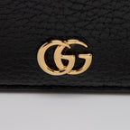 Gucci Leather GG Marmont Mini Chain Bag (SHF-x0poGV)