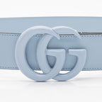 Gucci Leather GG Marmont Monochrome Belt - Size 30 / 75 (SHF-kriHPF)