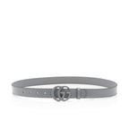 Gucci Leather GG Marmont Monochrome Belt - Size 36 / 90 (SHF-Q0vlr0)