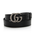 Gucci Leather GG Marmont Reversible Belt - Size 44 / 110 (SHF-22214)