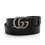 Gucci Leather GG Marmont Reversible Belt - Size 44 / 110 (SHF-22214)