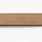 Gucci Leather GG Marmont Slim Belt - Size 30 / 75 (SHF-PlwVBE)