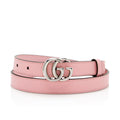 Gucci Leather GG Marmont Slim Belt - Size 32 / 80 (SHF-19368)