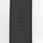 Gucci Leather GG Marmont Slim Belt - Size 32 / 80 (SHF-ZvXnnv)