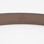 Gucci Leather GG Marmont Slim Belt - Size 36 / 92 (SHF-Y5JG9e)