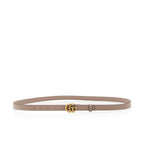 Gucci Leather GG Marmont Slim Belt - Size 44 / 110 (SHF-22299)
