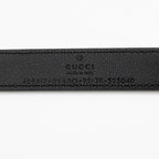 Gucci Leather GG Marmont Slim Belt - Size 38 / 95