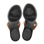 Gucci Leather GG Marmont Thong Sandals - Size 10 / 40 (SHF-8lraB5)
