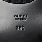 Gucci Leather GG Marmont Thong Sandals - Size 9.5 / 39.5