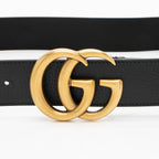 Gucci Leather GG Marmont Belt - Size 44 / 110