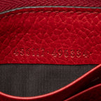Gucci Leather GG Marmont Zip Around Wallet (SHF-opdCxE)