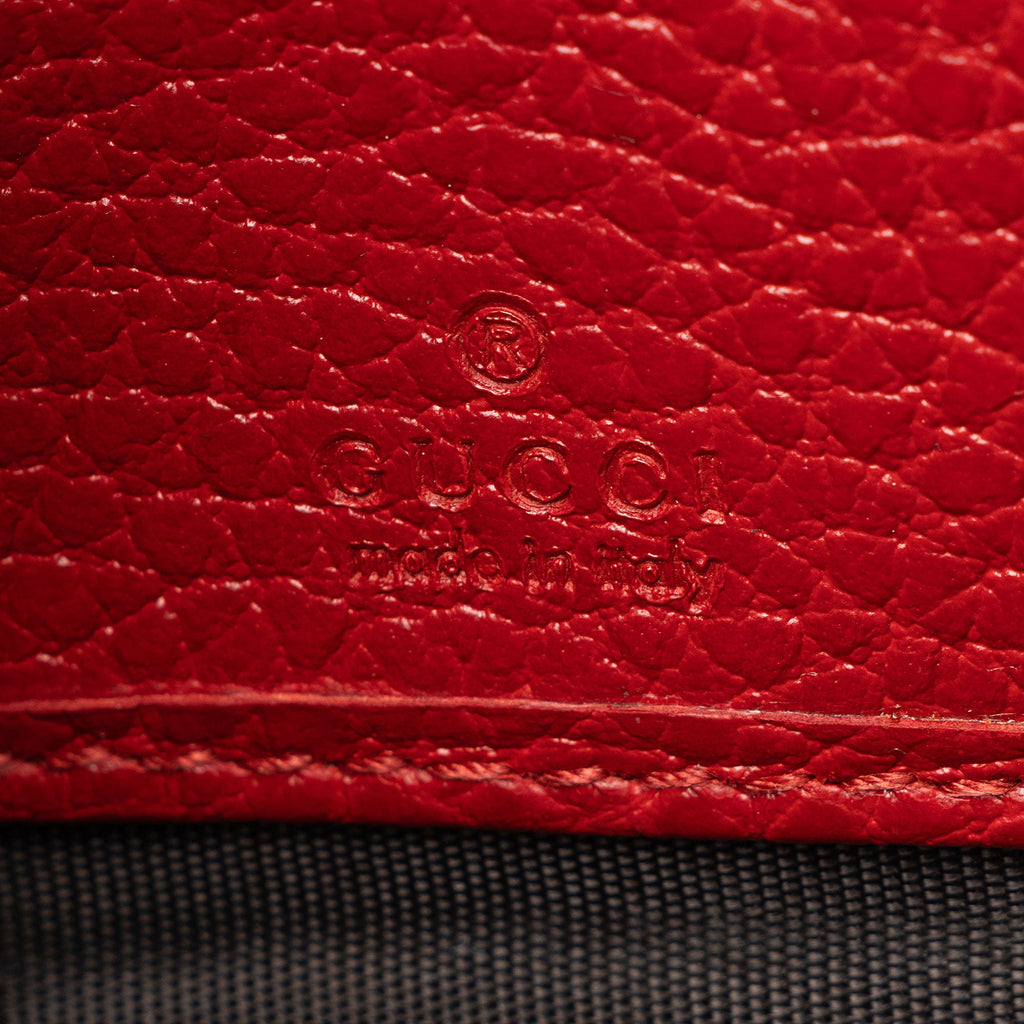 Gucci Leather GG Marmont Zip Around Wallet (SHF-opdCxE)