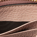 Gucci Leather GG Marmont Zip Around Wallet