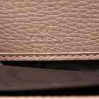 Gucci Leather GG Marmont Zip Around Wallet