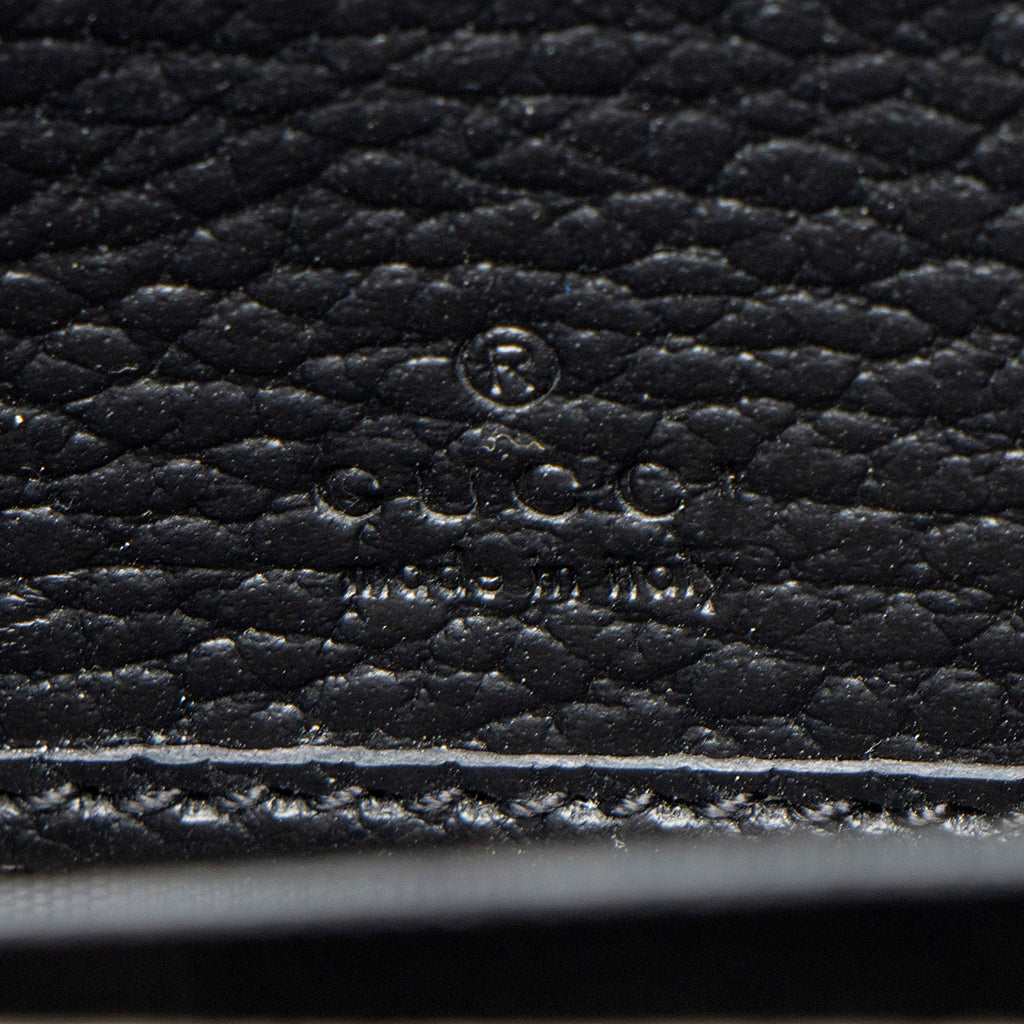 Gucci Leather GG Marmont Zip Around Wallet