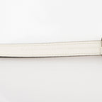 Gucci Leather Enamel GG Slim Belt - Size 36 / 90 (SHF-mDUuLJ)